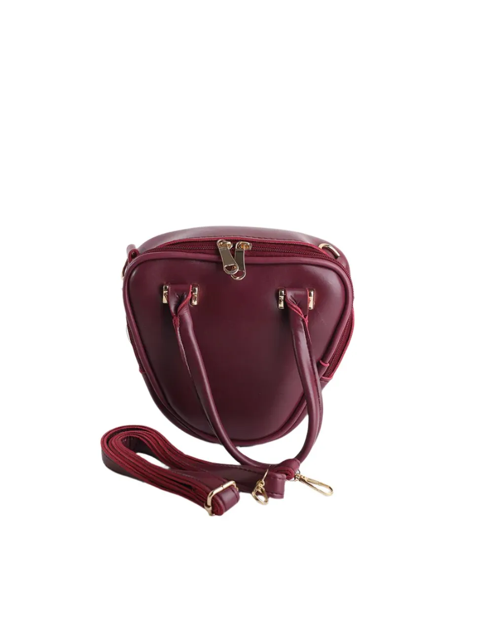 Half Moon Bag Maroon