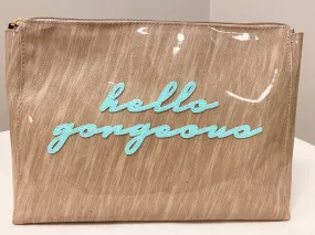 Hello Gorgeous Travel Clutch