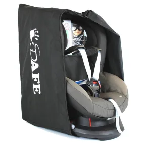 iSafe Universal Carseat Travel / Storage Bag For Britax Max-Way Car Seat (Black Thunder)