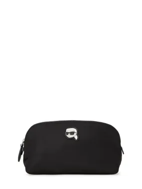 Karl Lagerfeld Ikonik cosmetic bag, black