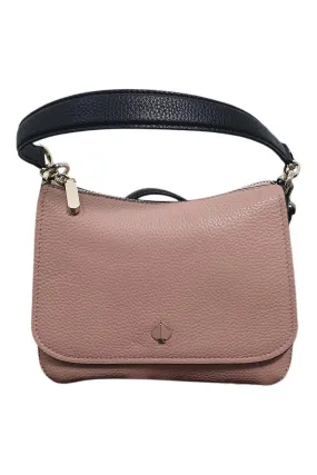 KATE SPADE Pink 100% Lamb Leather Cross Body Handbag (M)