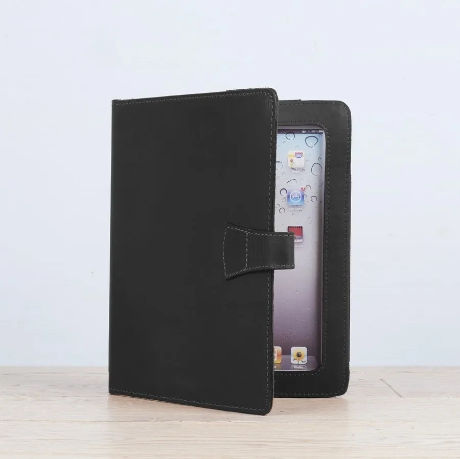 Leather iPad Cover With Stand