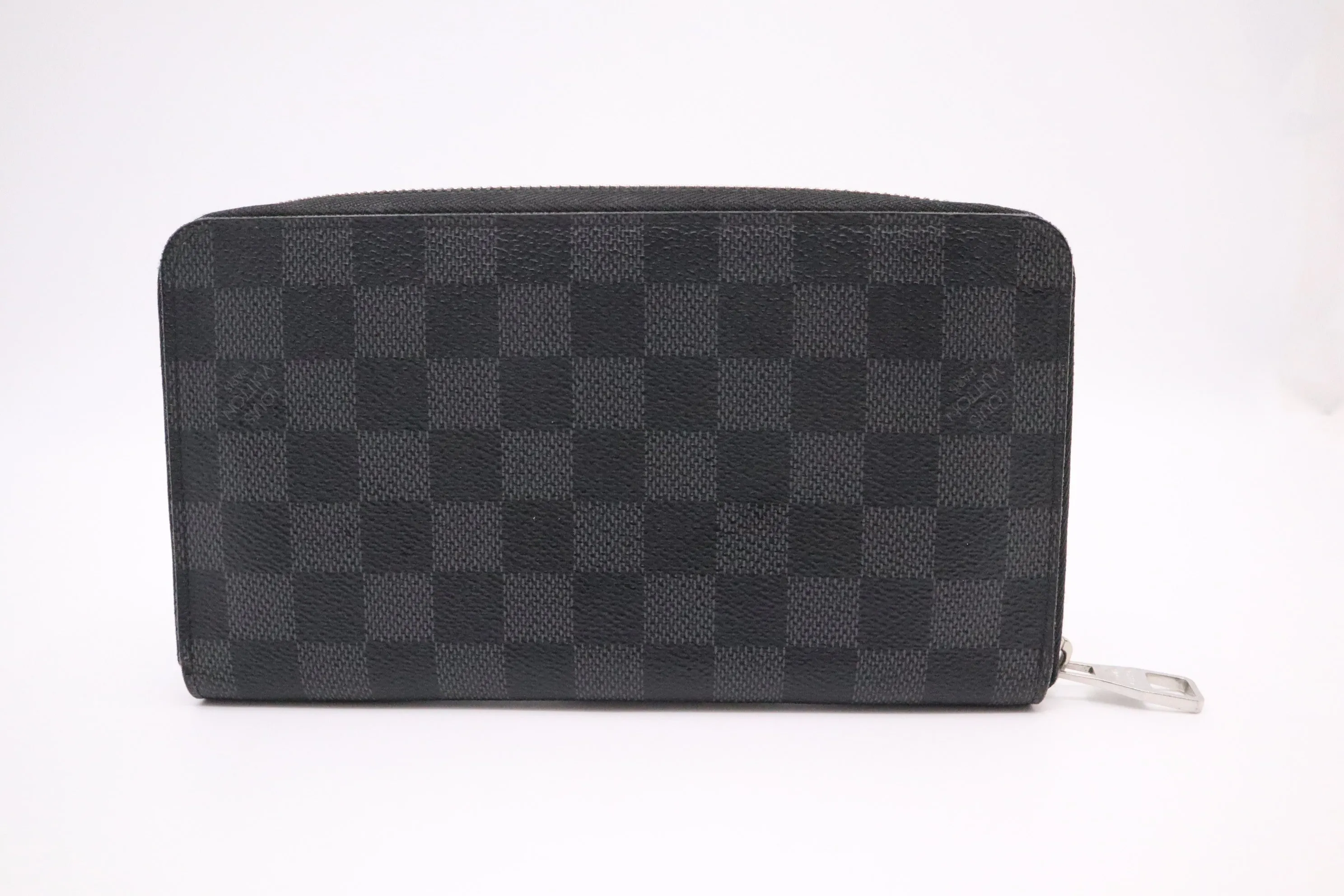 Louis Vuitton Zippy Organizer in Damier Graphite Canvas