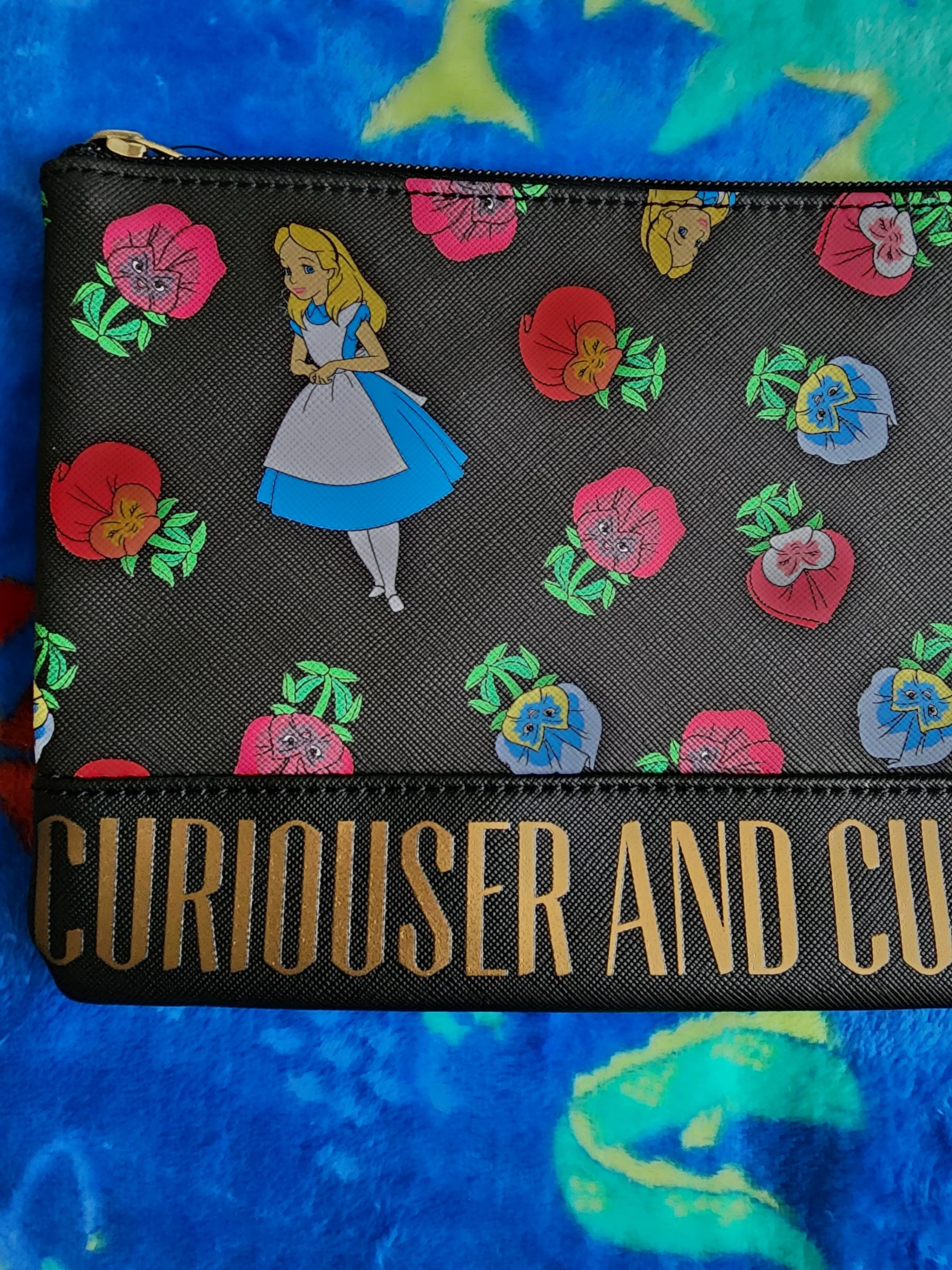 Loungefly Disney Alice and Wonderland Cosmetic Bag