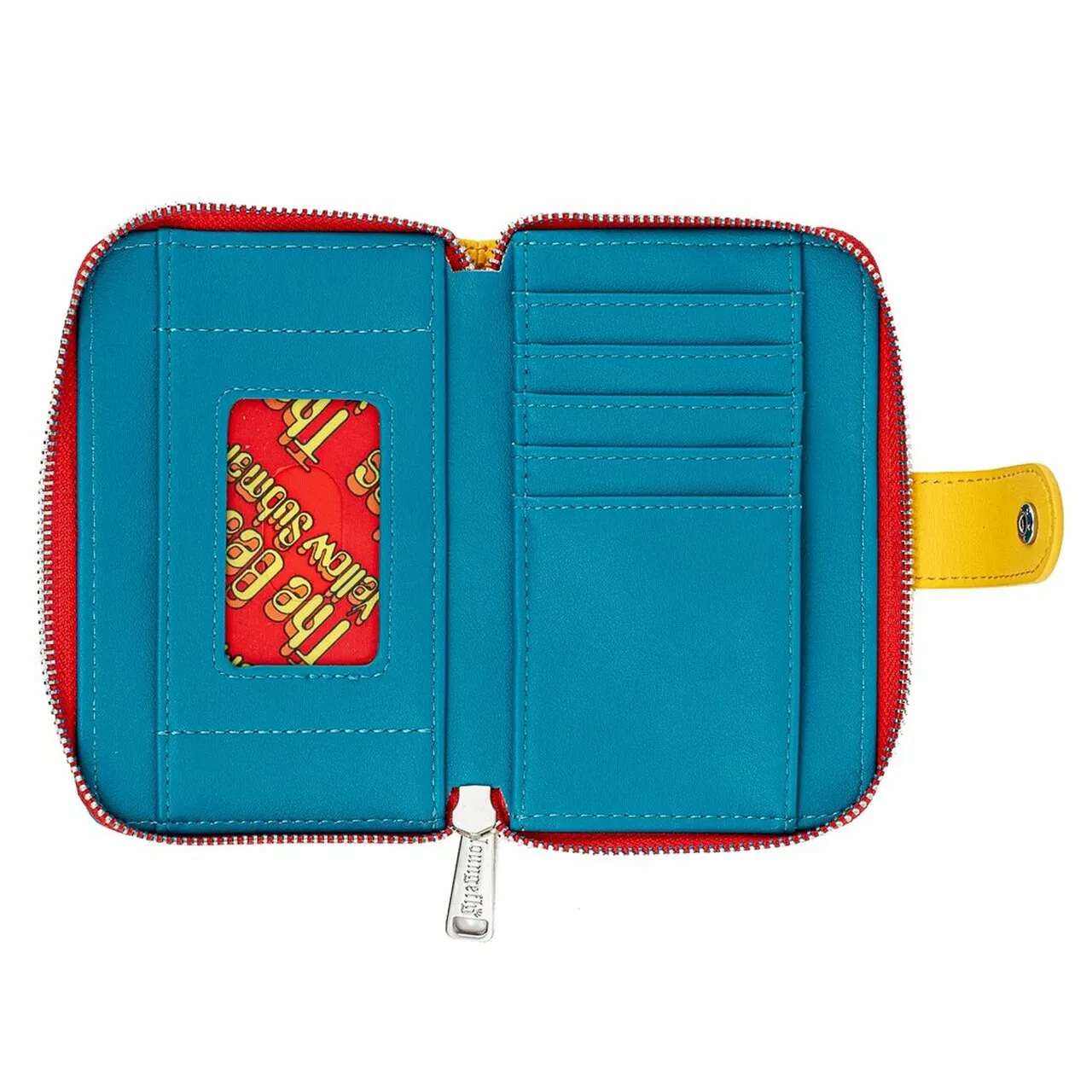 Loungefly The Beatles Yellow Submarine Zip Around Wallet