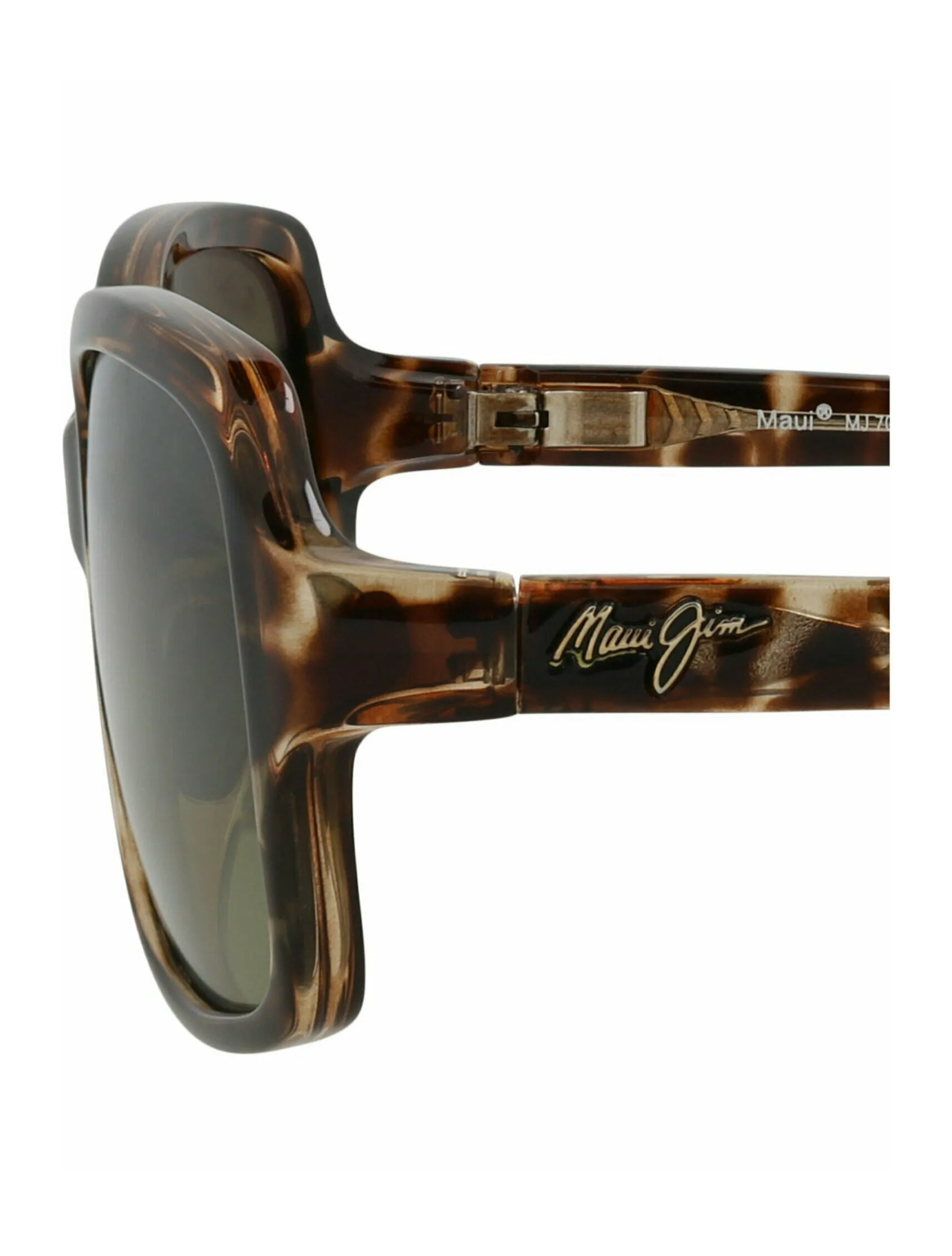 Maui Jim Round-Frame Nylon Sunglasses