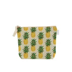 Mele Pineapple Pattern Cosmetic Bag, Small