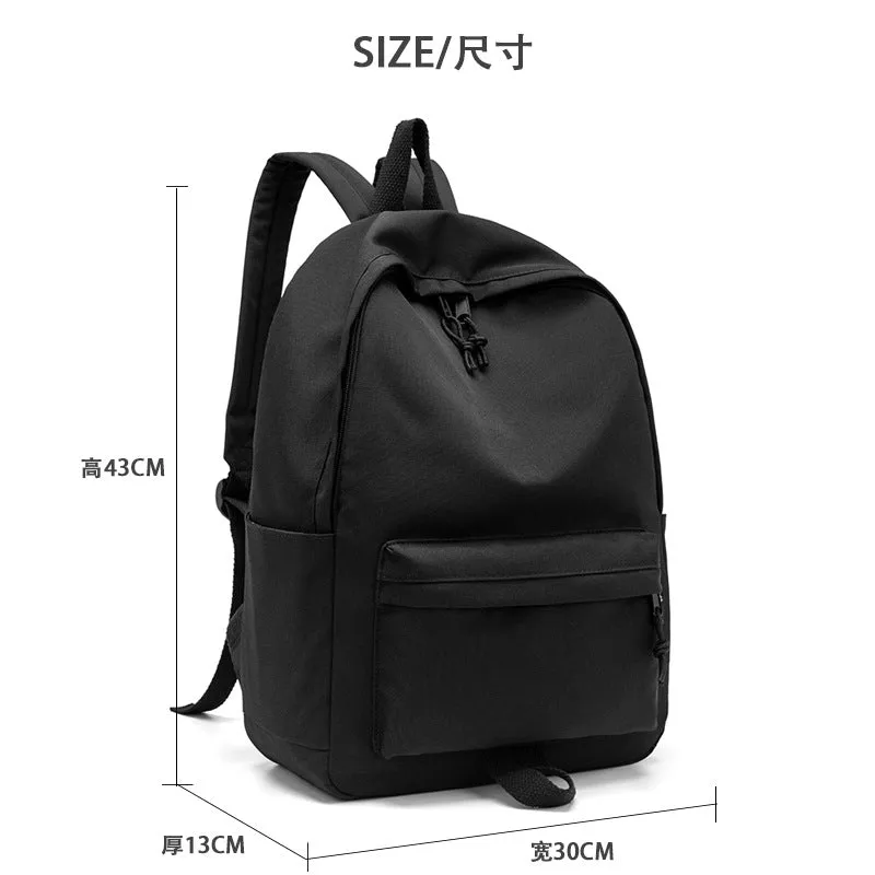 Middle School Student Schoolbag Men's Fashion Trend Junior High School Student College Style High School Student Backpack Japanese Backpack