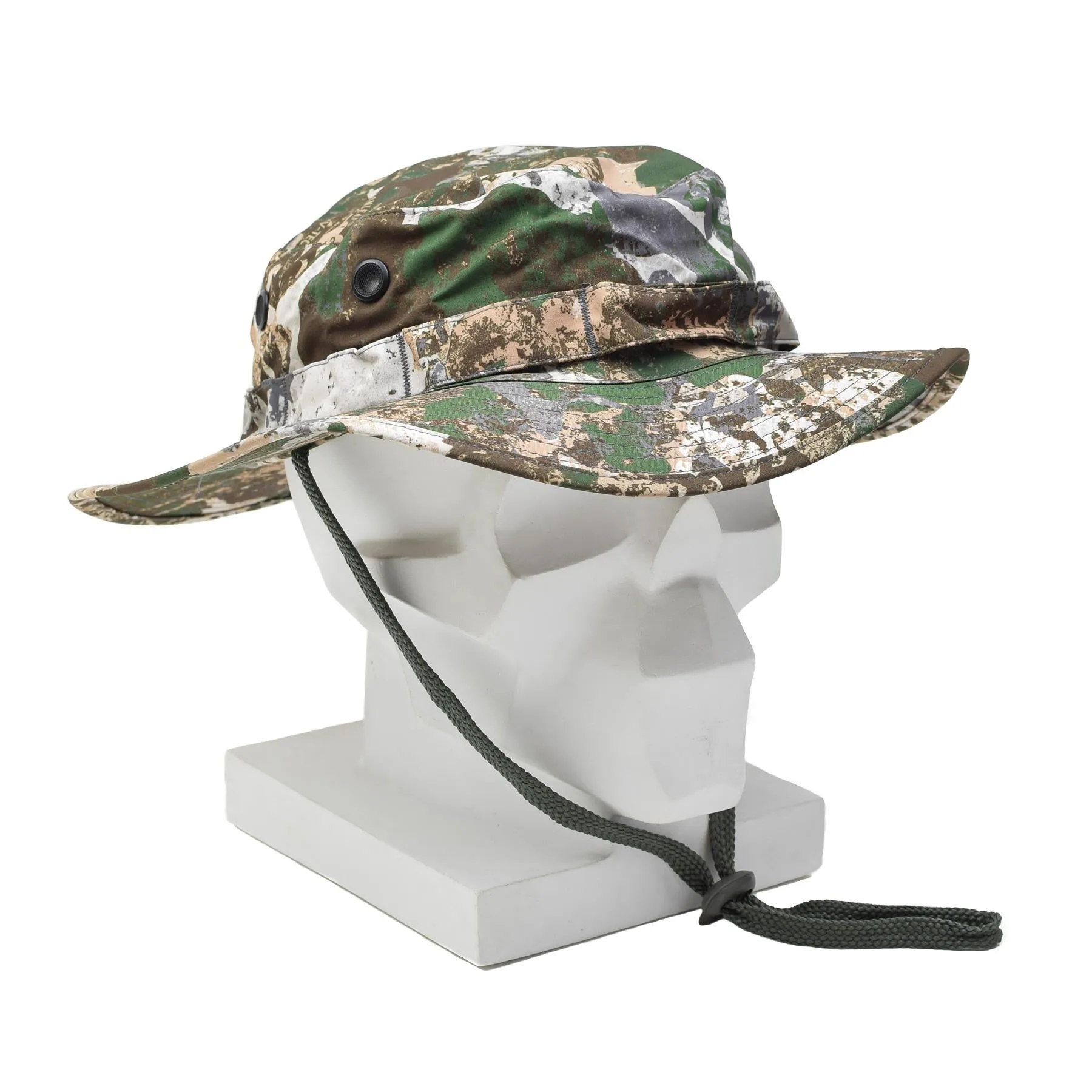 MIL-TEC army boonie hat laminate waterproof adjustable summer cap molle hunting