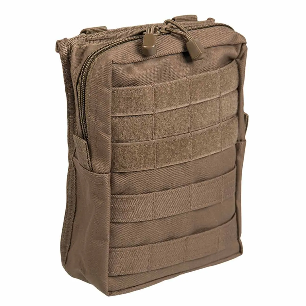 Mil-Tec Large Zipped MOLLE Belt Pouch Dark Coyote