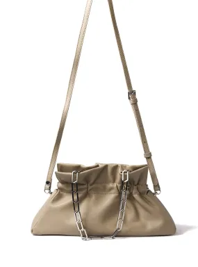 Mila Bag in Smooth Leather, Coffee