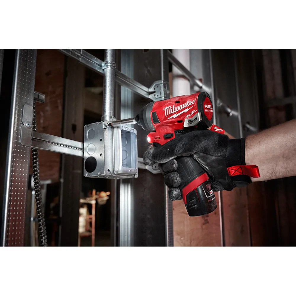 Milwaukee M12 Fuel 2-Tool Combo Kit - 1/2" Hammer Drill And 1/4" Hex Impact Driver