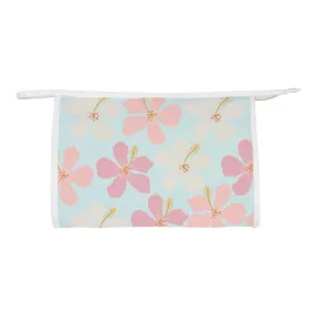 *Modern Hibiscus Neoprene Cosmetic Bag