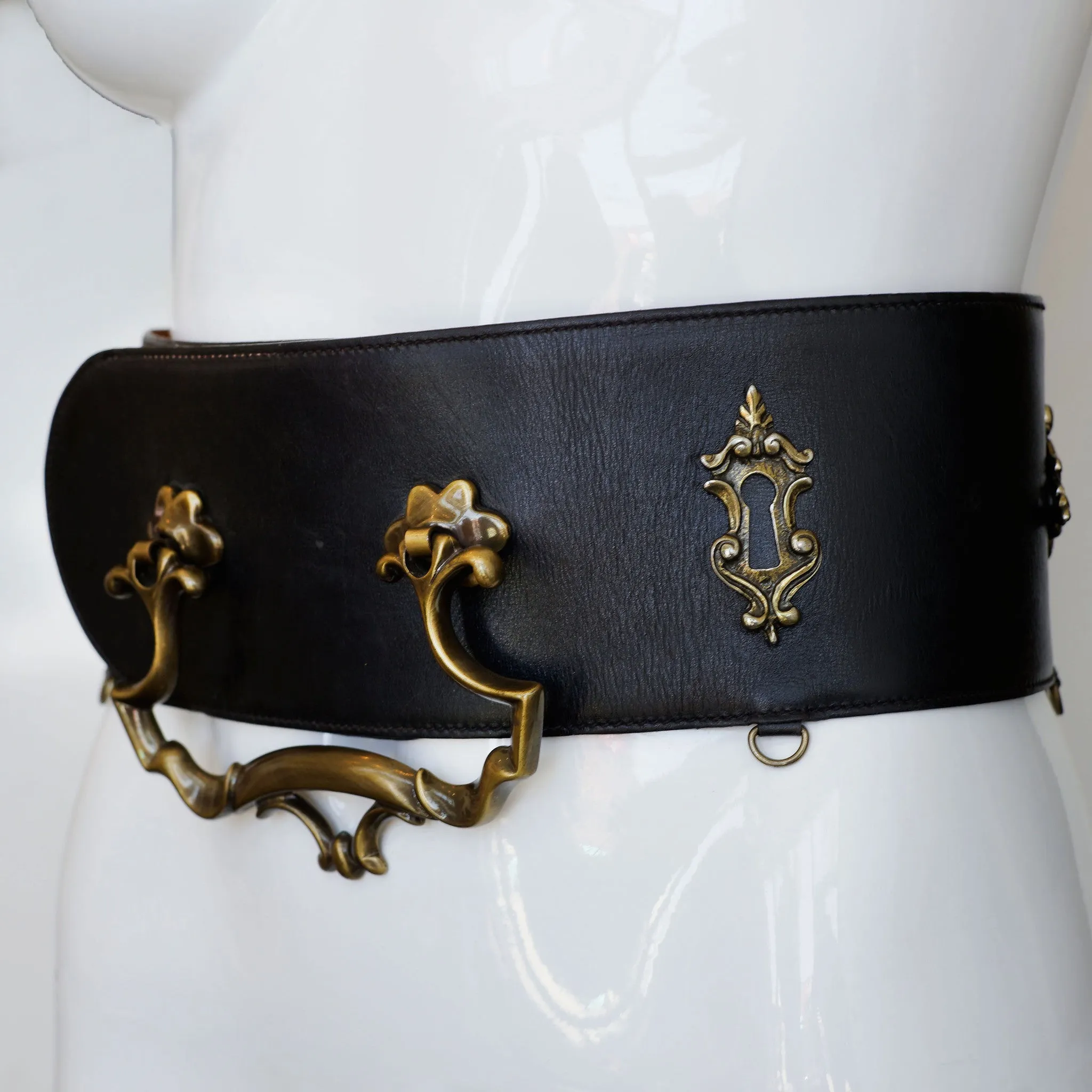 Moschino Door Knocker Belt