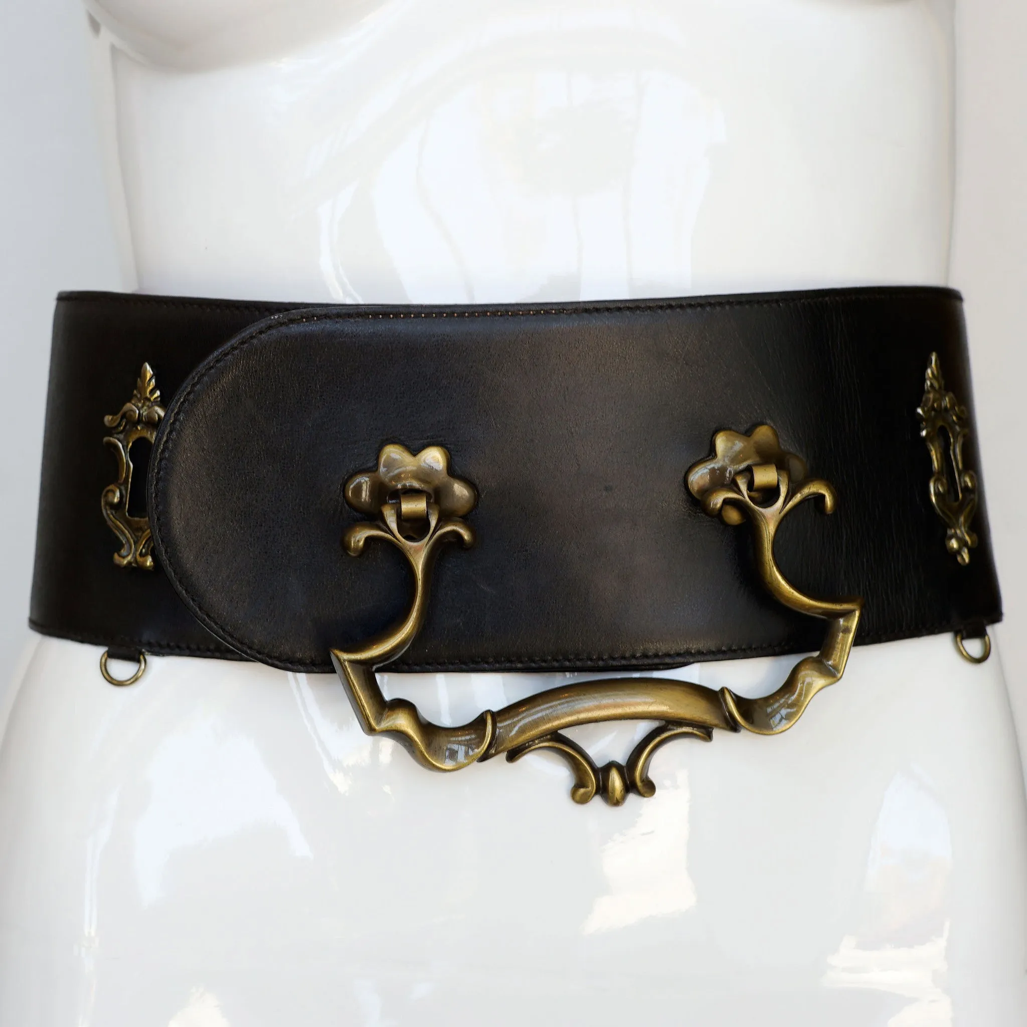 Moschino Door Knocker Belt