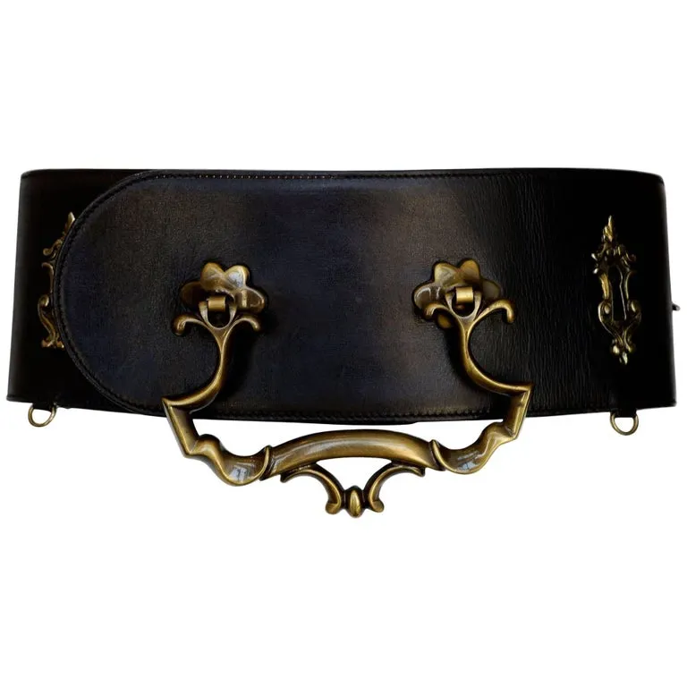 Moschino Door Knocker Belt