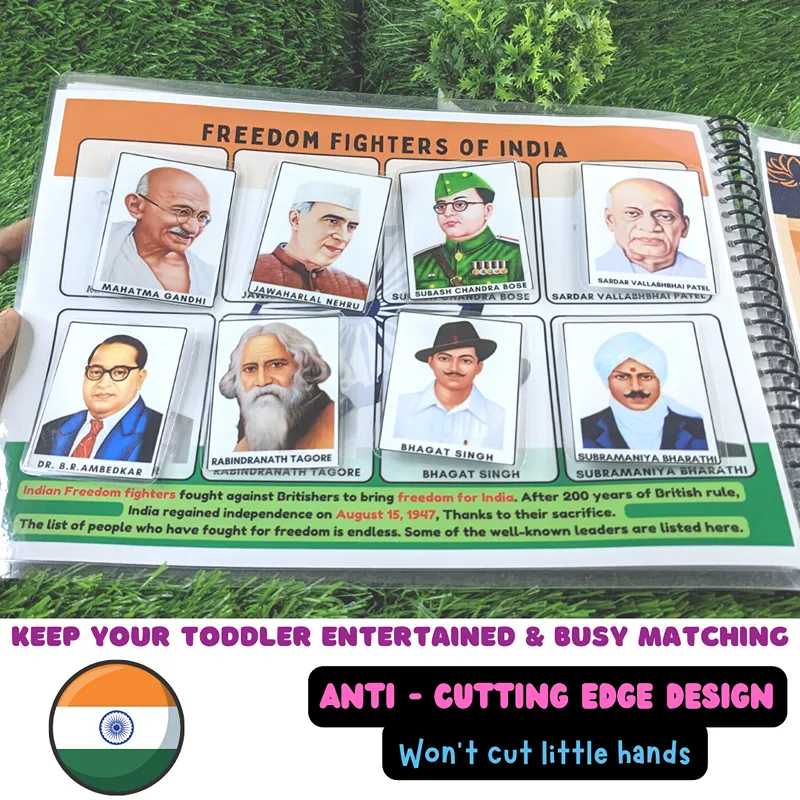 My Country, My Pride – INDIA  (Preschool Busy Book)