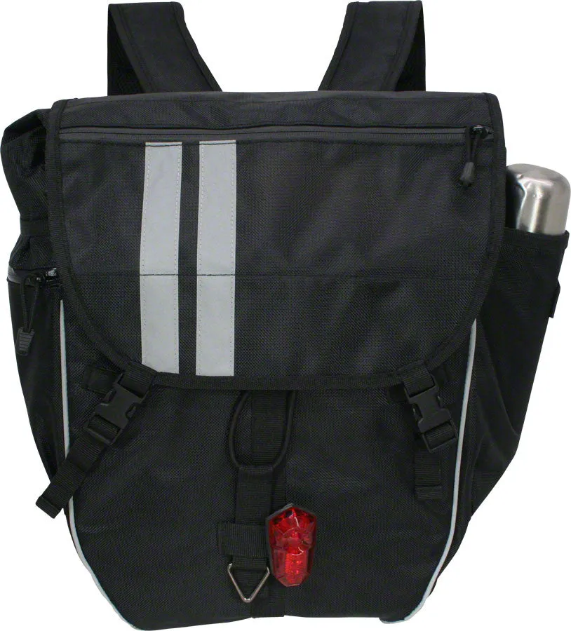 NEW Banjo Brothers Waterproof Backpack Pannier: Black