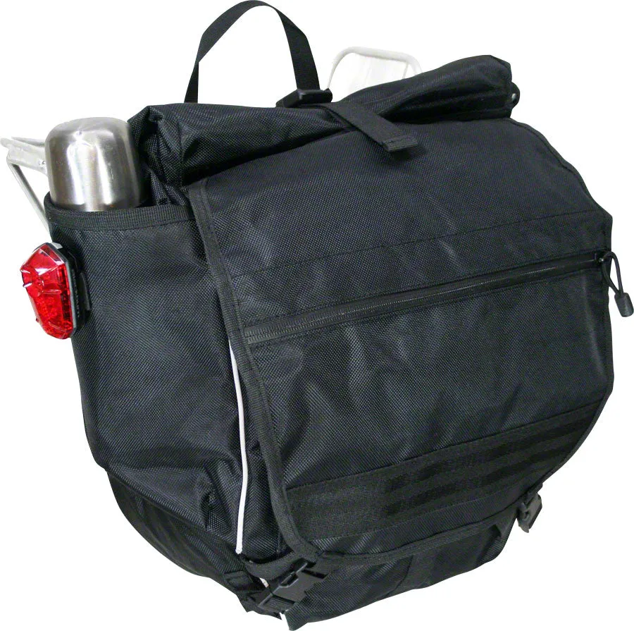 NEW Banjo Brothers Waterproof Backpack Pannier: Black