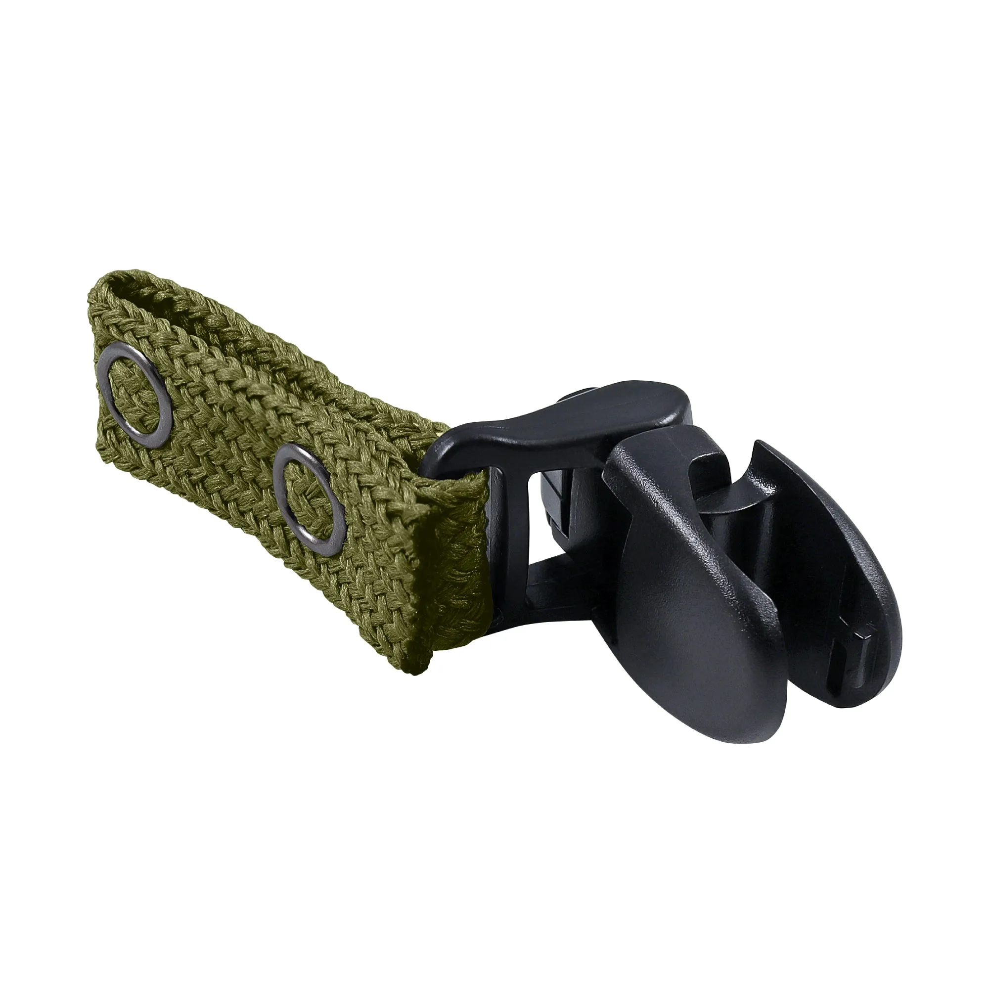 OD Green Drink Tube Lanyard Clip