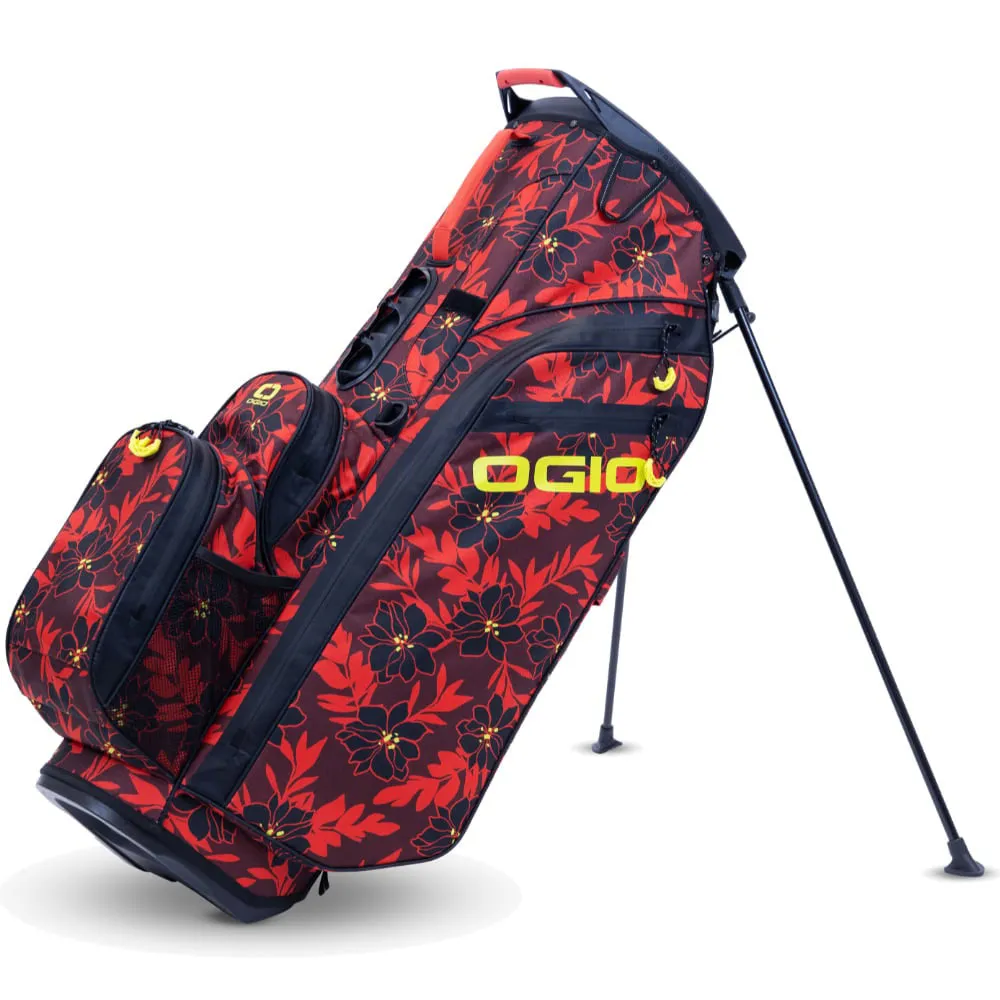 OGIO All Elements Cart Bag - Red Flower Party