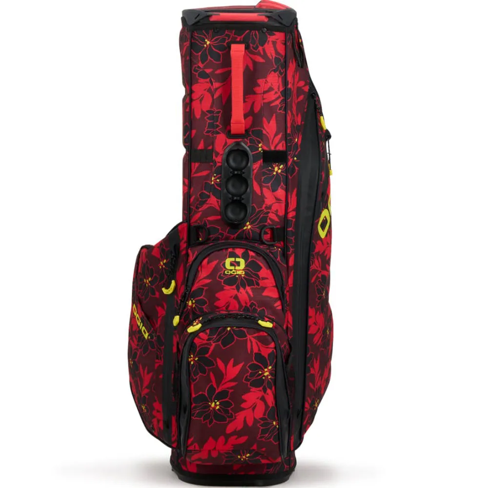 OGIO All Elements Cart Bag - Red Flower Party