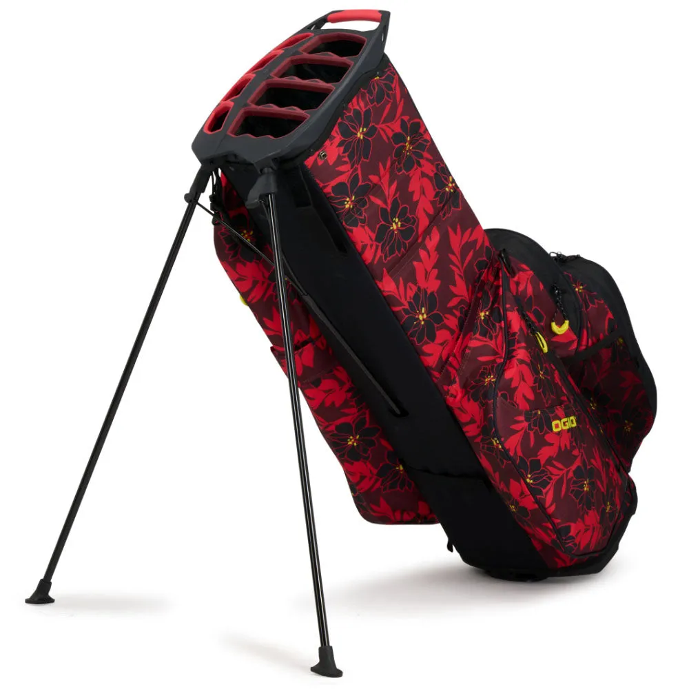 OGIO All Elements Cart Bag - Red Flower Party