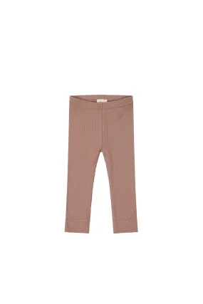 Organic Cotton Modal Everyday Legging - Powder