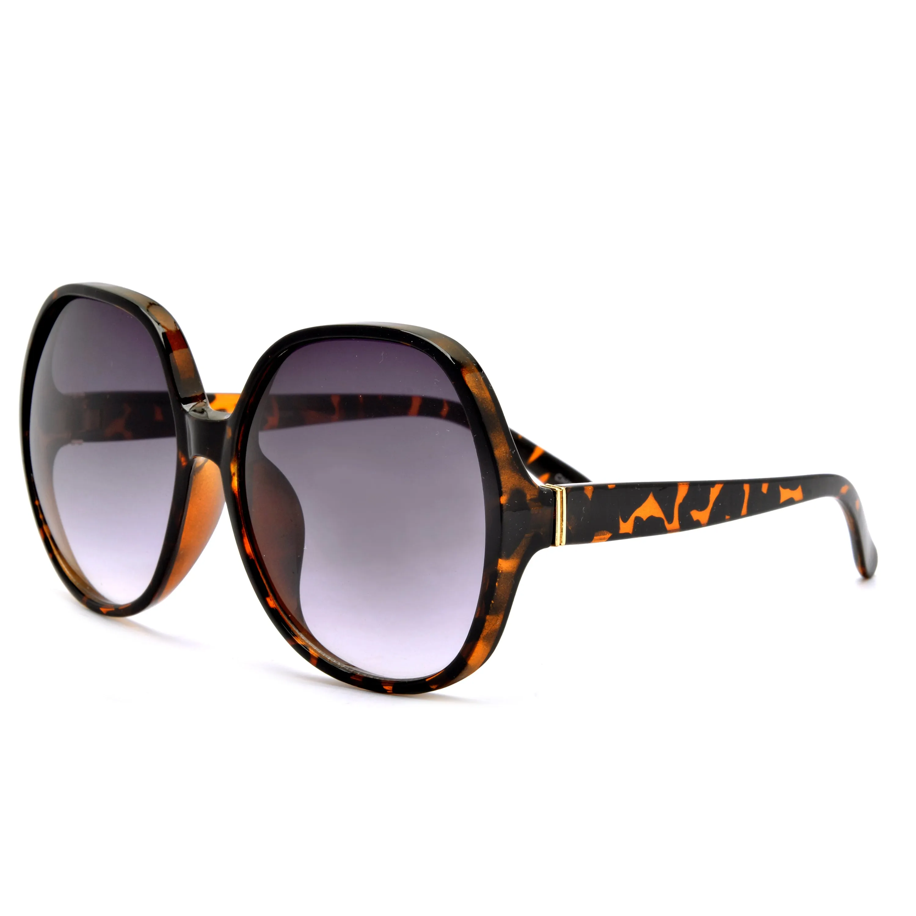 Oversize 62mm Women's Round Fashion Sunglasses