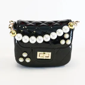 Patent Black Bag