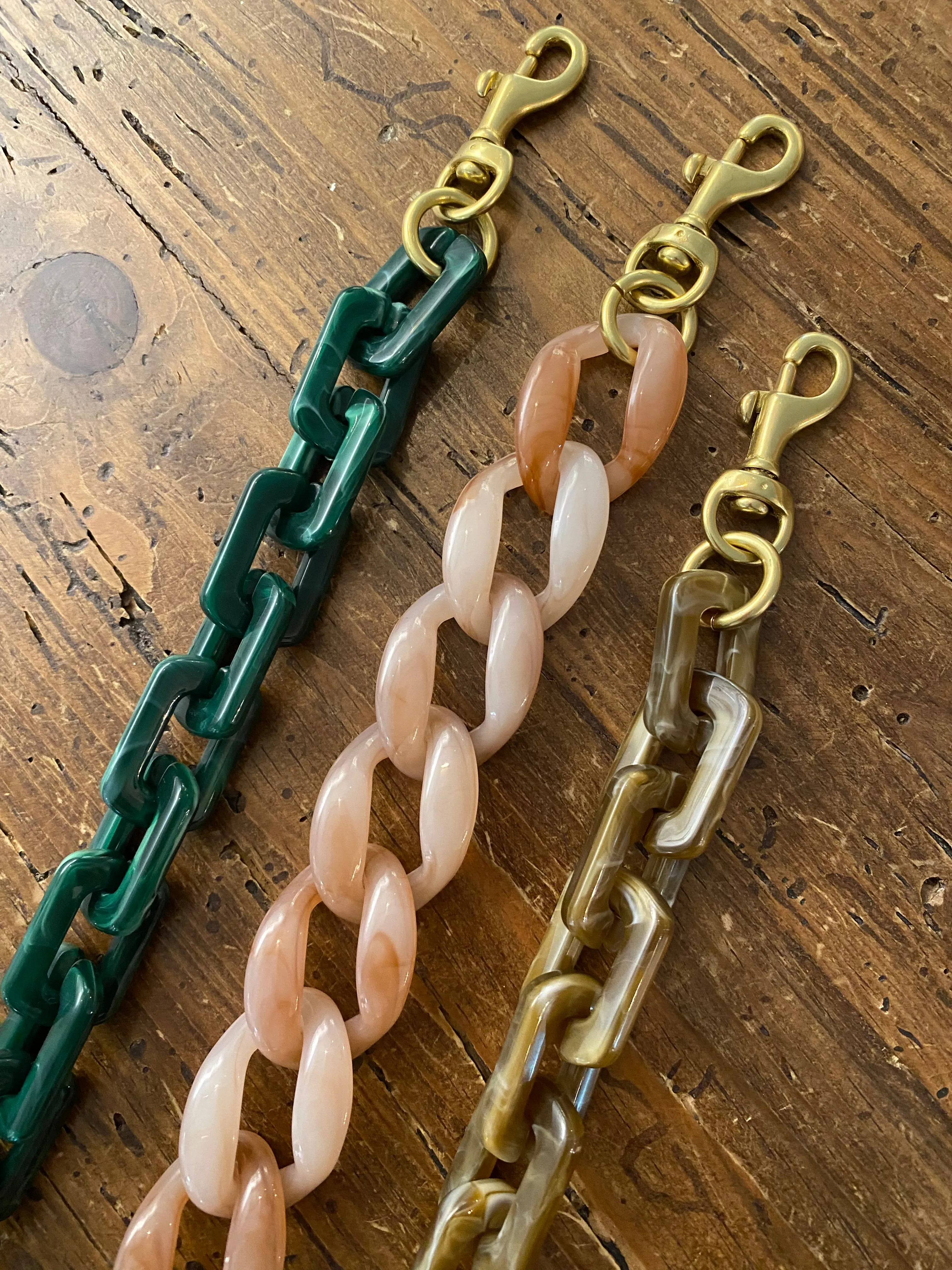 Pennyroyal Resin Chain Straps