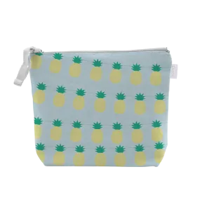 *Pineapple Pennents Cosmetic Bag, Large