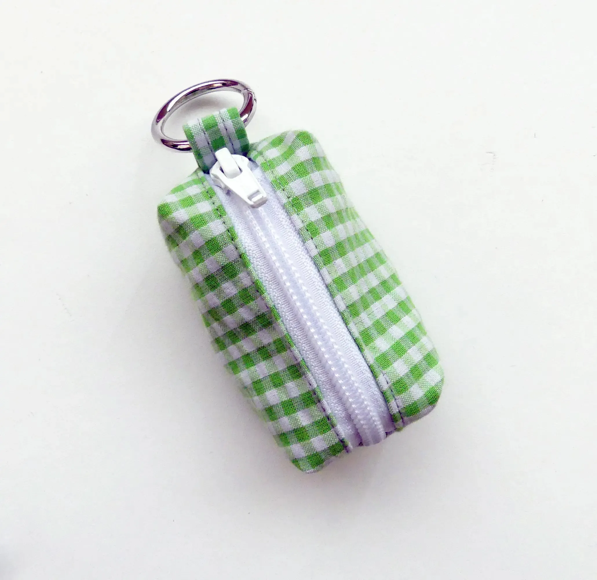 Precision Fit Gingham Dog Poop Bag Holder Matching Gingham Leads Harnesses