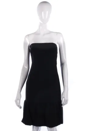 R.E.D Valentino designer black dress size M