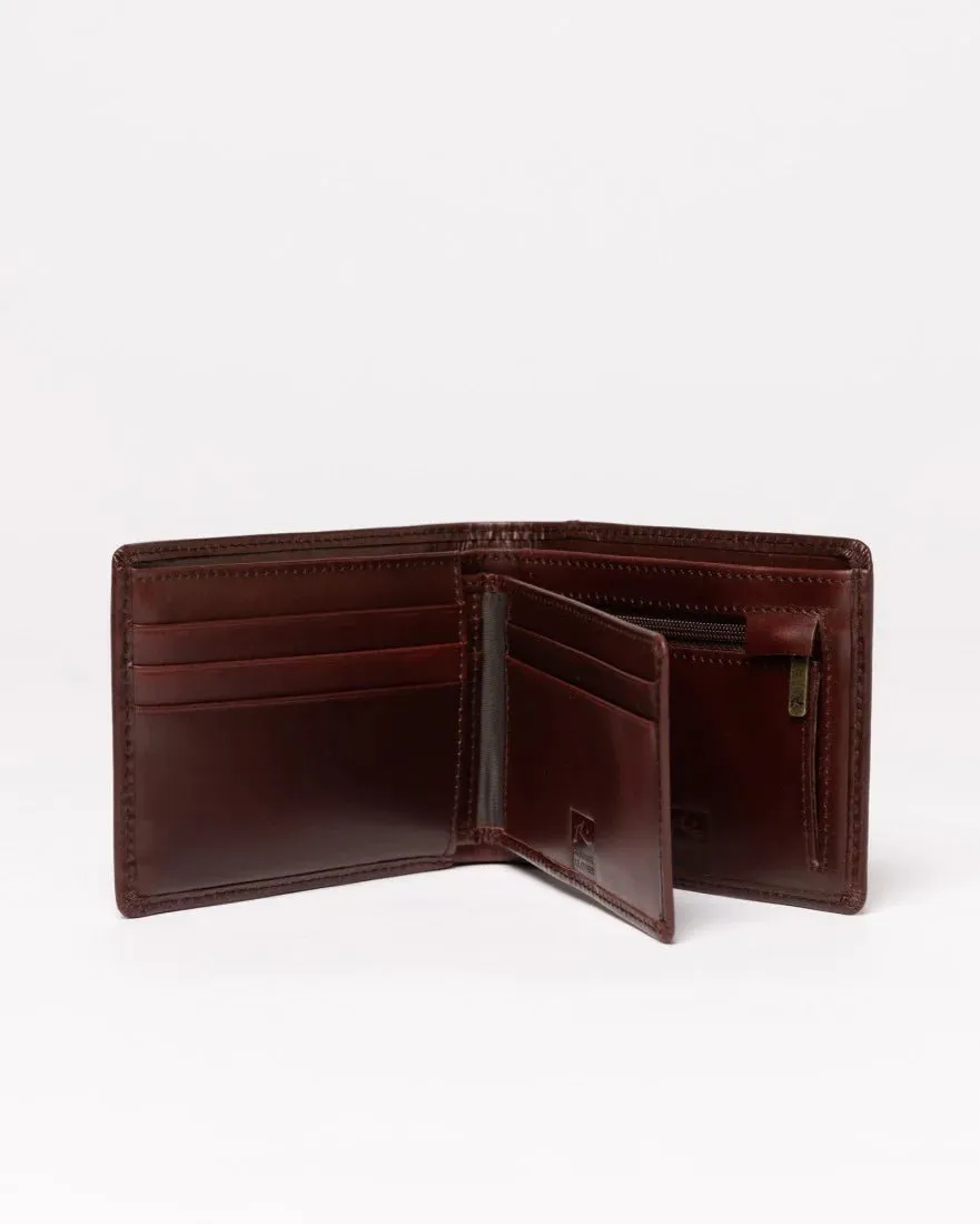 Rusty High River 2 Leather Wallet