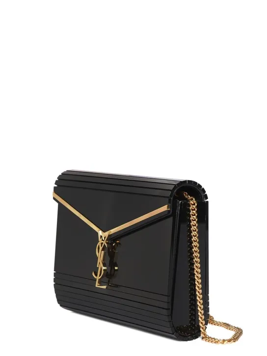 Saint Laurent   Mini Cassandra plexiglass bag 