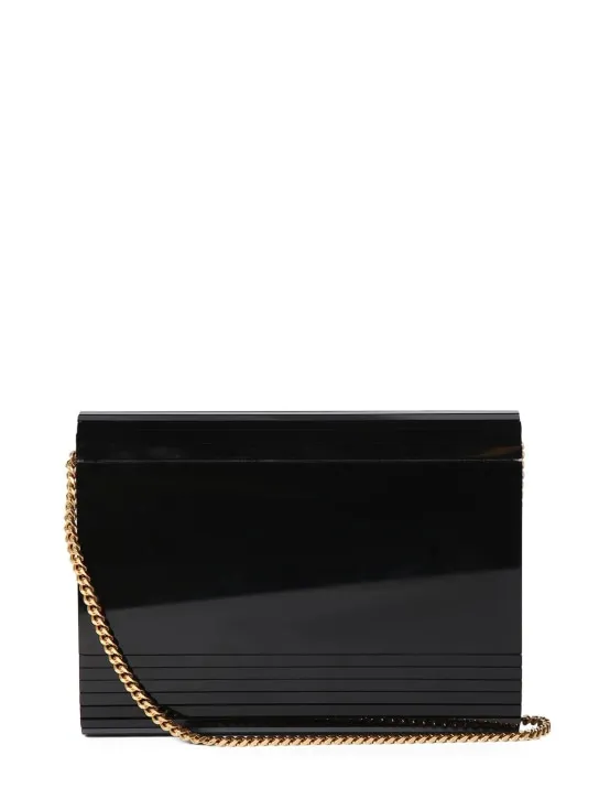 Saint Laurent   Mini Cassandra plexiglass bag 