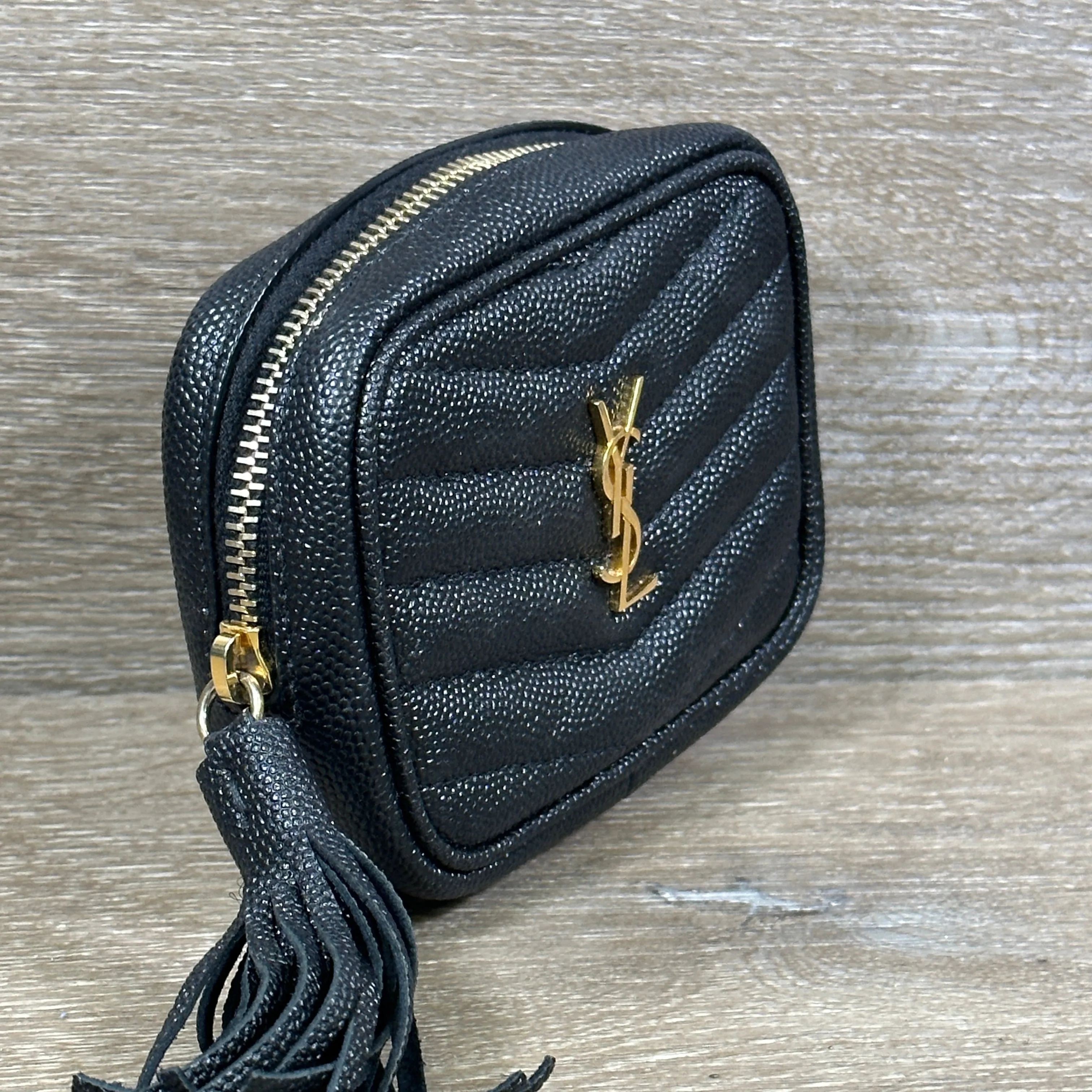 Saint Laurent Monogram Baby Lou Camera Bag - Black