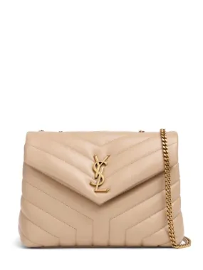 Saint Laurent   Small Loulou leather shoulder bag 