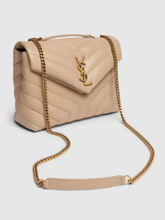 Saint Laurent   Small Loulou leather shoulder bag 