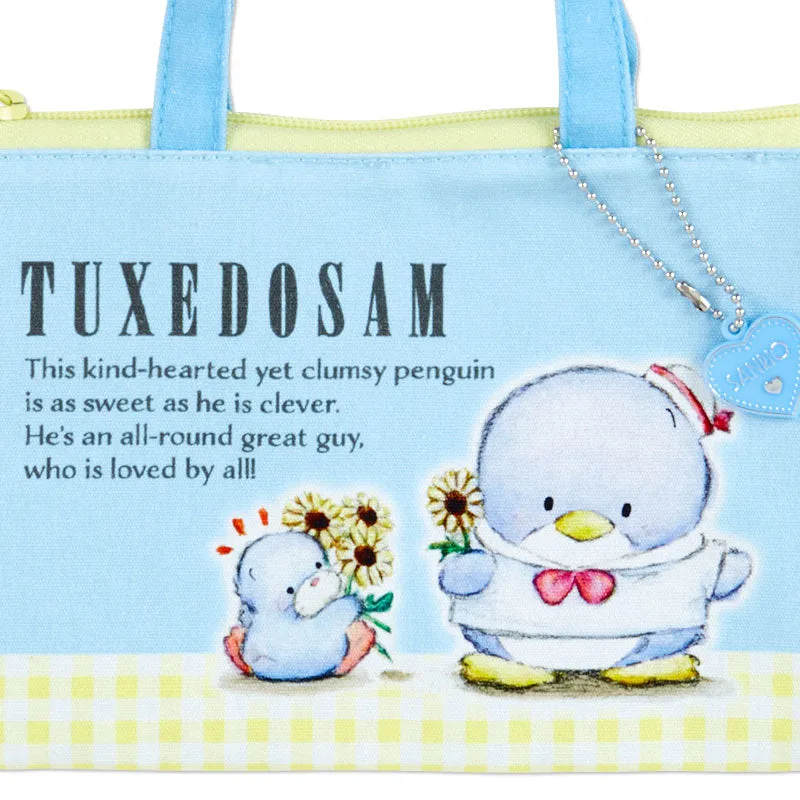 Sanrio Characters Vintage Style Flat Pouch with Handle