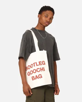 Secret Club Bootleg Goochi Tote Bag Creme