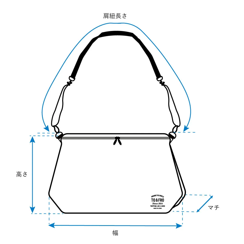 SHOULDER BAG S size 【TRAVELER'S COMPANY×TO&FRO】