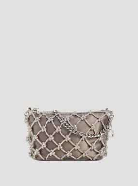 Silver Zalina Shoulder Bag