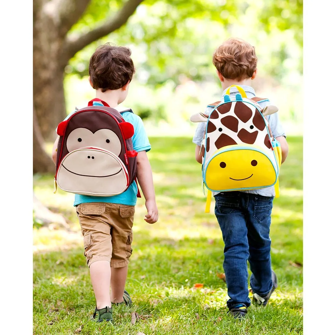 Skip Hop Zoo Little Kid Backpack Bags- Monkey