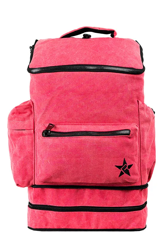 Stonewashed Red Rebel Hero Plus Backpack