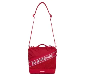 Supreme Logo Shoulder Bag Red