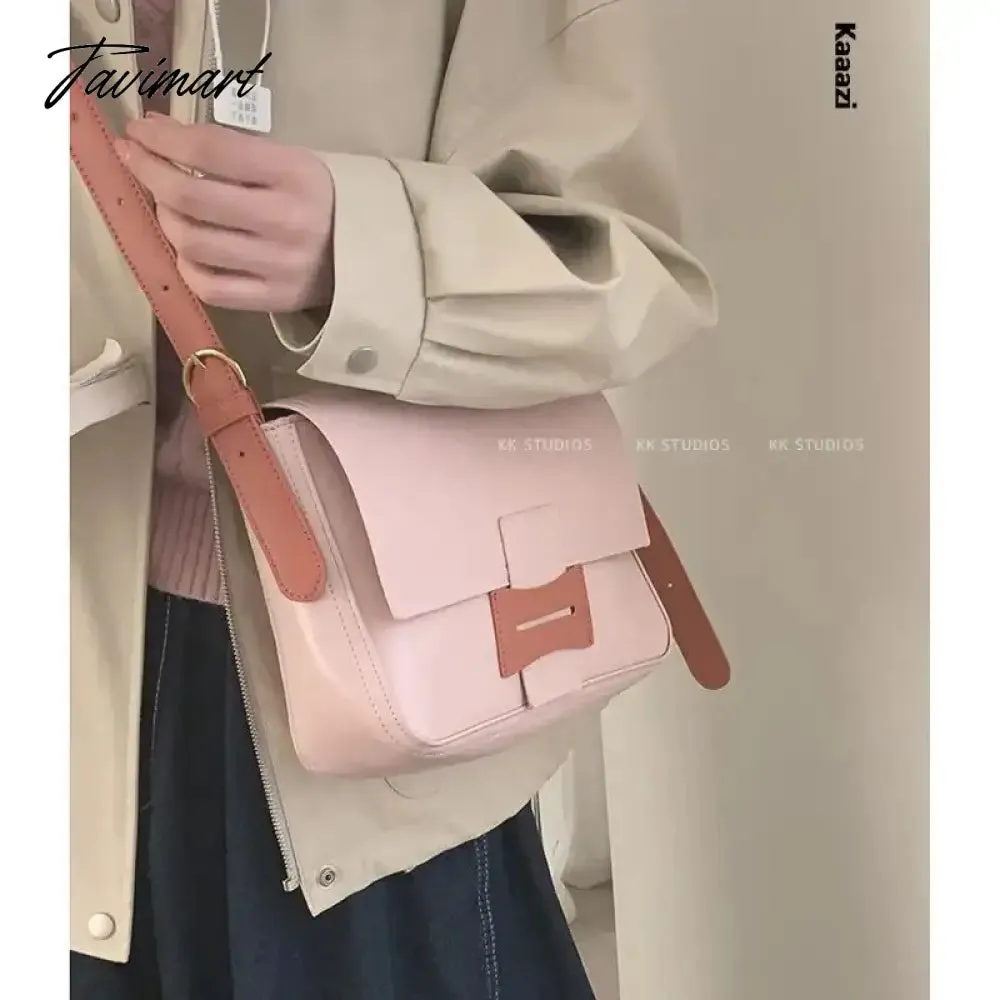 Tavimart Designer Fashion New Ladies Shoulder Bags Trend Versatile Casual Handbag Luxury High Leather Crossbody Bag Quality Vintage