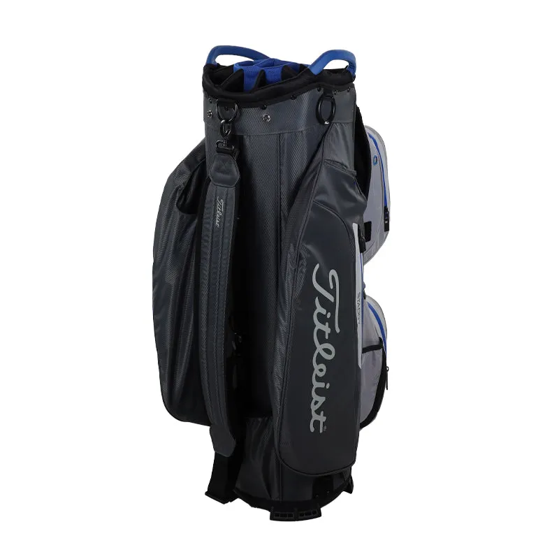 TITLEIST Cart 15 StaDry Cart Bag (Grey/Royal)