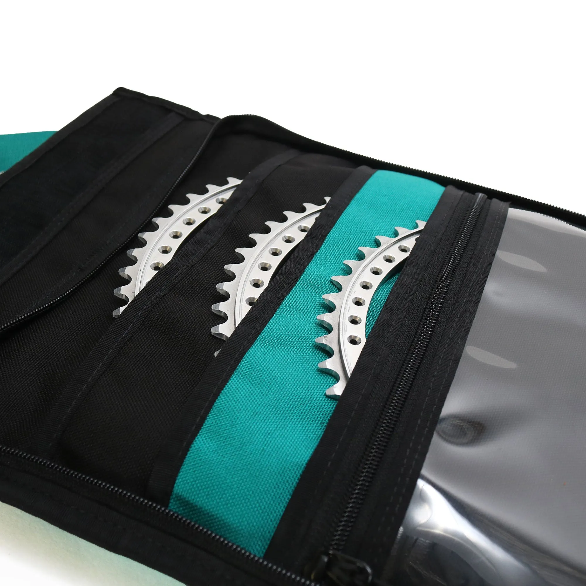 TRACK CHAINRING BAG Teal